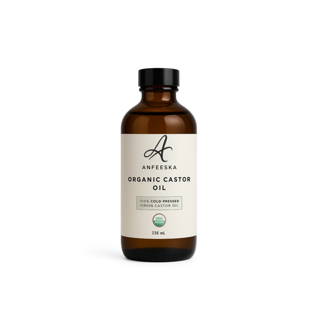 Anfeeska Organic Castor Oil 236ml